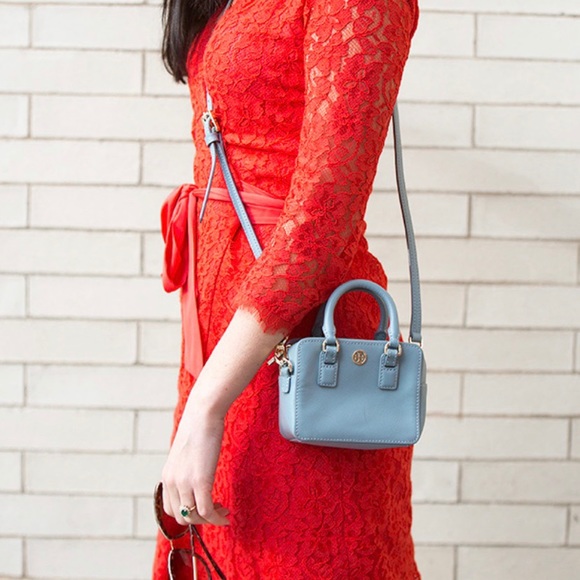 NWOT Diane VonFurstenberg Julianna Lace Wrap Dress - Picture 2 of 5